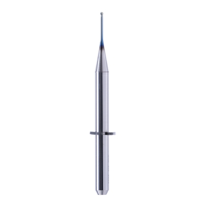Fresa CAD CAM para sistemas VHF T3 0,6mm para PEEK e Zircônia - Revestimento DLC Fresa CAD CAM para sistemas VHF T3 0,6mm para PEEK e Zircônia - Revestimento DLC